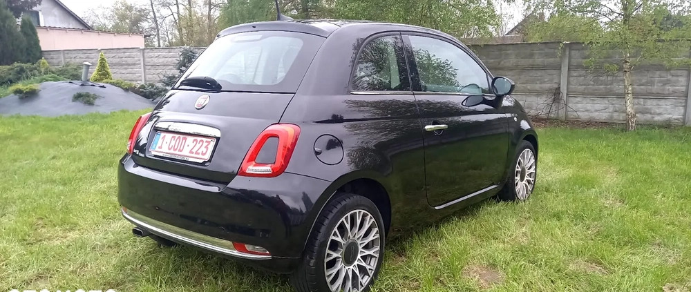 Fiat 500 cena 35900 przebieg: 103000, rok produkcji 2016 z Sieraków małe 562